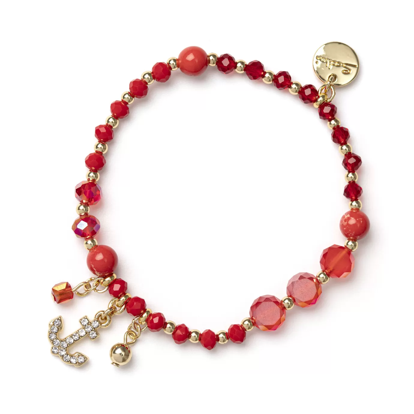 Elastici>Sodini Bracciale Elastico Con Ancora Bora Bora