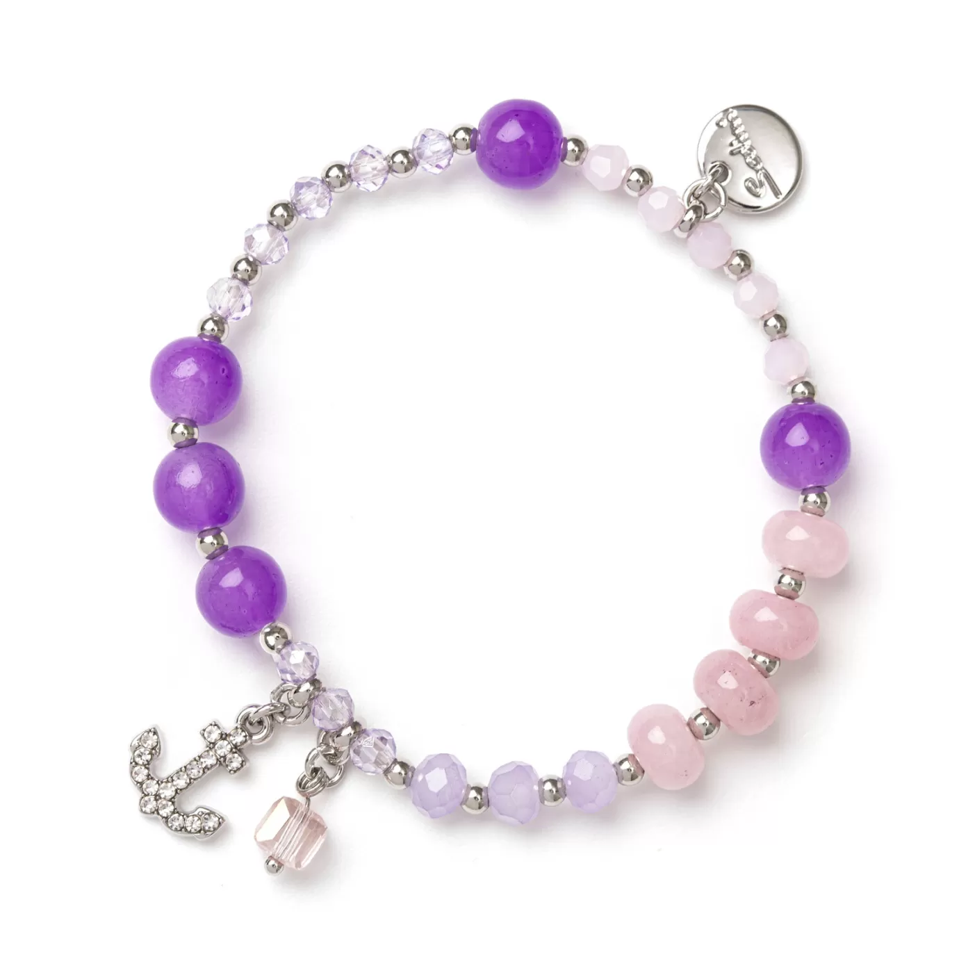 Elastici>Sodini Bracciale Elastico Con Ancora Bora Bora
