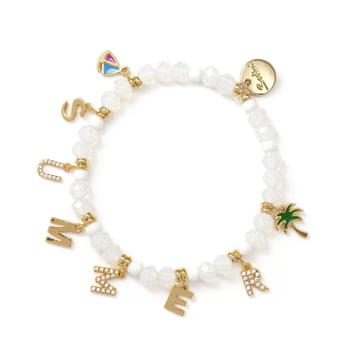 Elastici>Sodini Bracciale Elastico Summer - Summer Stories Bianco