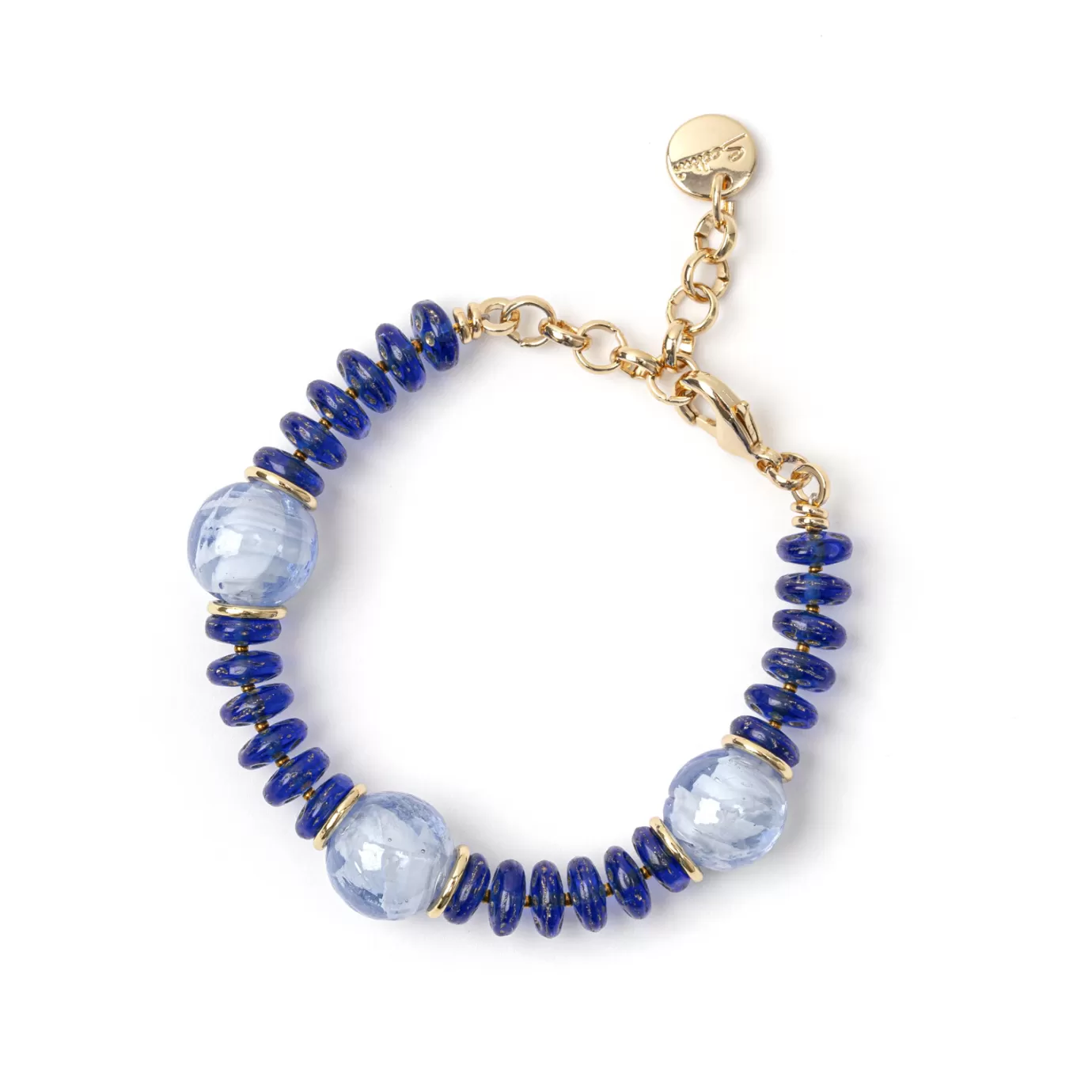 Regolabili>Sodini Bracciale Jane Azzurro E Blu